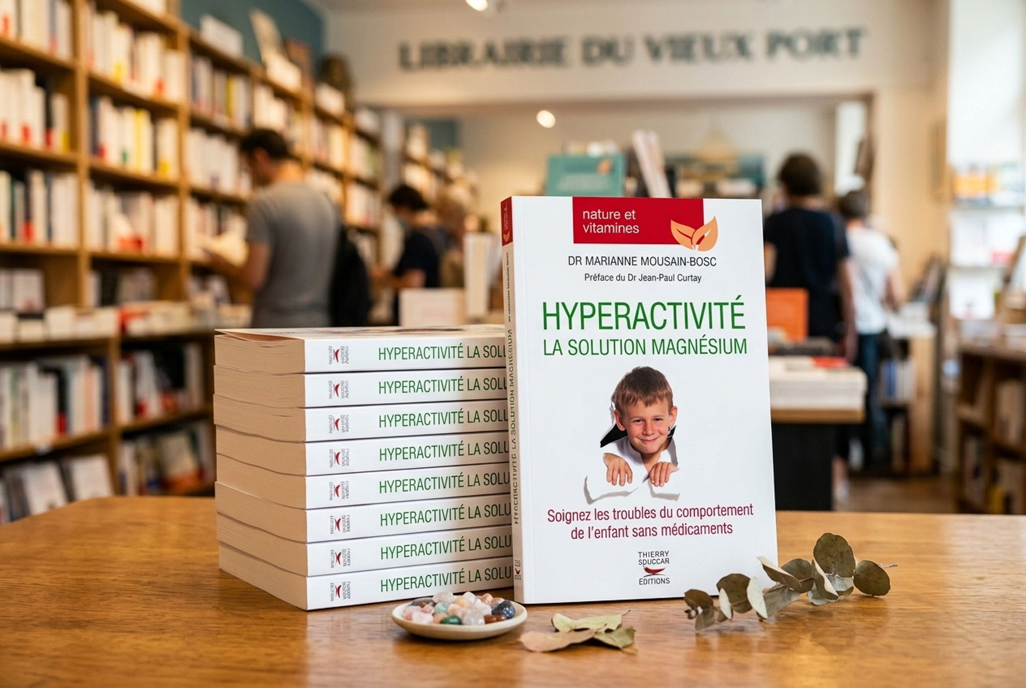 Hyperactivité - la solution magnésium, couverture du livre